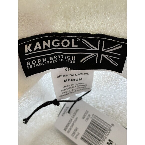 KANGOL Hat BERMUDA CASUAL Unisex White - 0397BC-WH103-M - Picture 7 of 12